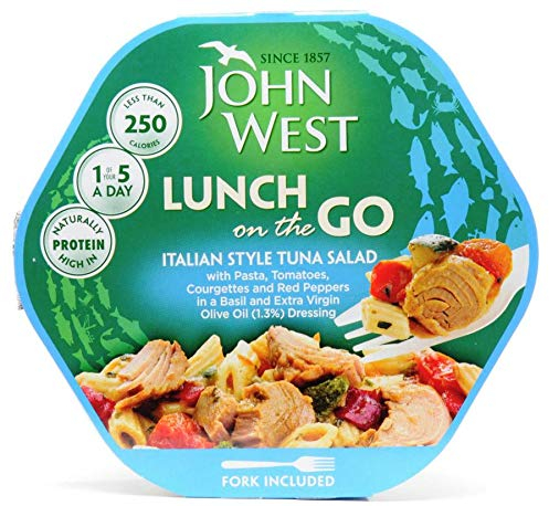 John West Lunch on The Go (Thunfisch Salat im italienischen Stil, 2 x 275 g)