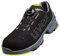 Uvex 1 zapatos de trabajo BOA – S1 SRC ESD – negro lima – ancho 12 / ancho – GR, verde lima y negro., 42 EU