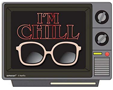 amscan Stranger Things Ofen Wandbild 14cm