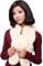 KAISHIN Echtes Fell Schal f¨¹r Frauen Rex Rabbit Fur Lange Schalld?mpfer Damen Winter Verdickung Warme Schals Beige