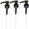 Sucute Lot de 3 pompes à sirop de 10 ml - Pour Monin - Sirops de neige - Noir