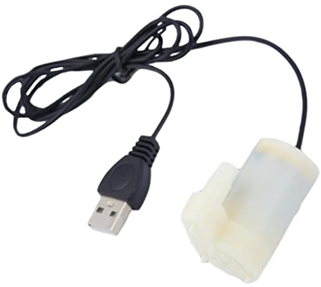 USB DC Pumpe Weiß für Aquarien, Springbrunnen, Teiche