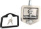 Wanjorlay Kit de Clés de Boîte à Outils de Serrure de Poignée en de T en Acier Inoxydable Se Pliant pour Coffret Électrique de Boîte à Outils de Remorque de Camion