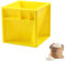Jagowa Measuring Cups All-in-One Measuring Cube Cooking Measurements Tool for Liquids and Solids for Kitchen Yellow