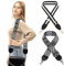Ronronner 2 Stücke Verstellbarer Schultergurt für Taschen, Taschengurte zum Wechseln für Zubehör 75-145cm, Breit Boho mit Karabiner