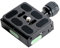DEYOT CL-60S 60 mm Schnellwechselplatte Klemme kompatibel mit Arca Swiss, Stativ Kamera Quick Release Platte mit Wechselplatte 1/4 3/8 Schraube Adapter Wasserwaage Universal-Schnellwechselsitz