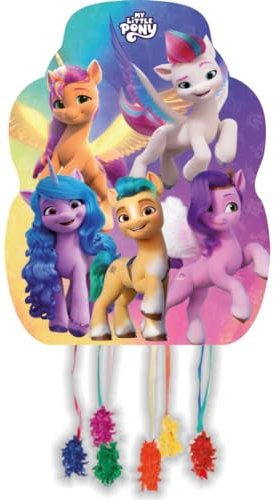 BeenSmile, MY LITTLE PONY PIÑATA MY LITTLE PONY, Partyzubehör, Pinata zum Befüllen mit Spielzeug oder Leckereien, Dekoration für Kinderpartys, Geburtstage und Feiern