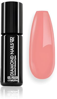 Diamond Nails - UV Nagellack - INNOCENCE PEACH 7 ml -Extra Widerstandsfähig -Premium Shellac für langanhaltenden Glanz Gel Nägel & UV Lacke in perfekter Studioqualität (INNOCENCE PEACH)