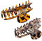 PLAFOPE 2Pièces Pinces à Cheveux Femmes Large Clips à Cheveux Acétate pour Types de Cheveux Accessoires