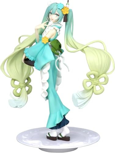 Furyu Hatsune Miku Matcha Parfait Mint Sweet Sweets Serie, mehrfarbig