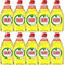 Faairry Lemon Washing Up Liquid with LiftAction | Dishes Grease Cleaner | 320ml | (Pack of 10)