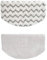 HUVNEXA 2 Pcs Steam Mop Pads, for Bissell, for Powerfresh Steam Cleaner Mop 1940 1806 1544 1440 2075A Replacement Robot Vacuum Mop Pad
