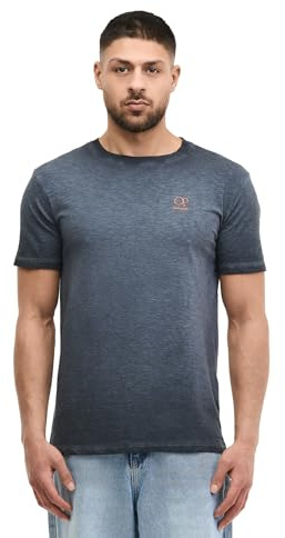 Ocean Pacific Herren T-Shirt Normale Passform MERIMBULA S, Anthracite/Orange