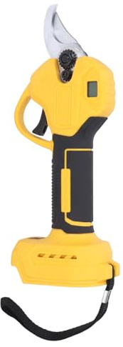 Zerodis Cesoie Elettriche da Potatura a Batteria con Lama in Acciaio Ad Alto Tenore di Carbonio SK5 e Display LCD Diametro di Taglio da 1 Pollice per Utenti di Serre da Giardino, Frutteto, Paesaggio