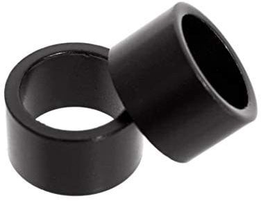 KHE BMX Peg Trick Axis Adaptor Pair Black 14 mm to 10 mm