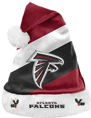 FOCO NFL Atlanta Falcons Basic Santa Claus Hat Weihnachtsmann Mütze