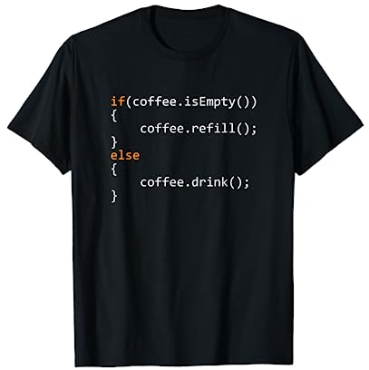Funny Programmer Coffee Gift For Coders T-Shirt