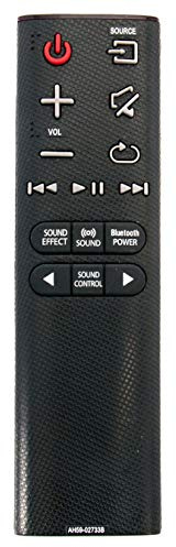 AIDITIYMI AH59-02733B Remote for Samsung Soundbar HW-K450 PS-WK450 HW-K360 PS-WK360 HW-KM36C HW-KM36 HW-K560 HW-K561 HW-K550 HW-K551 HW-K430 HW-J4000 HW-JM4000 PS-WJ4000 HW-J6010R HW-J6011R HW-J6000R