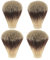 Shaving Brush Head Knots für DIY Haarbürste Griff Friseur