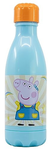 Peppa Pig Wiederverwendbare Wasserflasche aus BPA-freiem Kunststoff, 560 ml