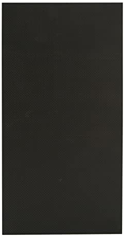 Hoja de Fibra de Carbono 3K, 100% 200X400mm 3K Placa de Fibra de Carbono Completa Sarga Panel de Placa de Fibra de Carbono Mate, Disponible en 0,5 Mm 1 Mm 1,5 Mm 2 Mm 3 Mm de Espesor para DIY(1.5mm)