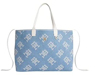 Calvin Klein Iconic Tommy Tote So, blau(cddenimmono), Gr. -