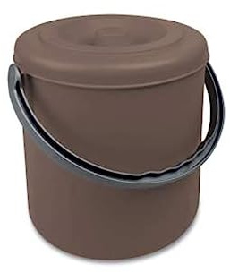 Stefanplast Poubelle EUREKA 20 l C/COP Taupe