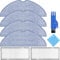 EATBALE Replacement Mop Cloth Filter for Roborock S8 Pro Ultra Robot Vacuum Cleaner, Accessories 4 x Microfiber Cloths 2 x HEPA Filter Spare parts with Cleaning Tools, Washable and Reusable (6Pcs)