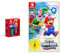 Nintendo Switch-Konsole (OLED-Modell) Neon-Rot/Neon-Blau + Super Mario Bros. Wonder Switch