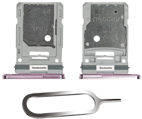 IS-TECK SIM-Kartenhalter Ersatz SIM-Tray Kompatibel mit Samsung Galaxy S20 FE 4G 5G Dual inklusive SIM-Nadel SIM-Kartensteckplatz (Lavender)