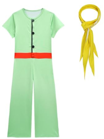 Lito Angels Costume da Avventuriero delle Fiabe Bambino, Verde | Costume da avventuriero delle fiabe, Maniche corte, Sciarpa, Travestimento Halloween, Carnevale, Festa di compleanno