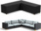 BOTOING Garten Gartenmöbel Abdeckung L-Form, Schutzhülle für Gartenmöbel, wasserdicht Winddicht, Abdeckplane für Outdoor Ecksofa Eck-Loungegruppe Loungemöbel Rechteckig Abdeckhaube (215 * 215 * 87cm)