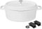 ROSSETTO 5.5QT Oval Dutch Oven Pot with Lid, Ceramic Dutch Oven with Silicone Assist Handle Holder, Dishwasher Safe, Oven Safe up to 450° F, Non-Stick & Non-Toxic Bread Dutch Oven with Lid for