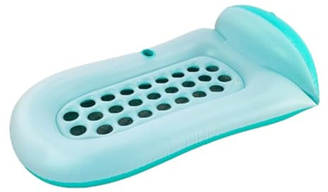 Fellflying Flotteurs de Piscine,Flotteurs de Piscine | Flotteurs pour Piscine | Radeau de Salon de Baignoire de Bronzage, Flotteur de Piscine d'eau Polyvalent, Chaise Longue de Piscine de Bronzage