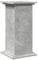 vidaXL Display Stand with Storage - Pillar Style, Concrete Grey Engineered Wood, 31x30x60 cm, Two-Tier, Hidden Compartments