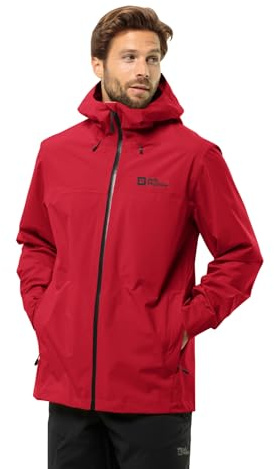 Jack Wolfskin Herren Highest Peak 3l Jkt M, Peat, XL EU