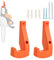 ELECTRAPICK 2Pcs Chainsaw Hanger,Chainsaw Holder Wall Mount,Chainsaw Storage Hook Garage Tissue Storage Tool,Chainsaw Accessories,Chainsaw Chain Storage（Orange）