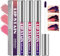 Skynest 3PCS Peel Off Lip Liner Tattoo,Peel Off Lip Lipstick,Waterproof and Transfer Proof Pink Lip Tint, Matte Finish Peel Off Lip Gloss,Non-stick Cup Liquid Lipstick Nude Lip Gloss for Women