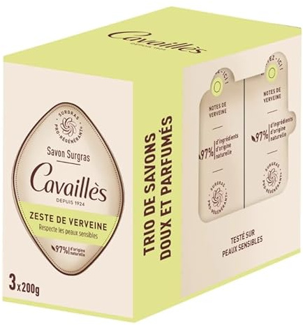 Cavaillès Surgras Seife Eisenkraut, 3er Pack (3 x 200 g)