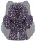 JYOKO 829 Kids Sitzverkleinerer Antiallergikum Universal Baby 100% Baumwolle (Winter Sky, 2 Teile)