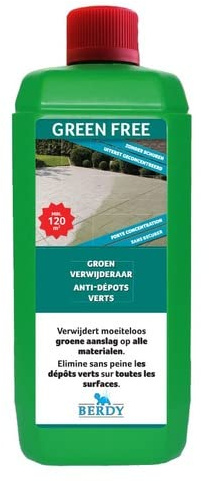 Green Free - Nettoyant des dépôts verts - Berdy - 1 L