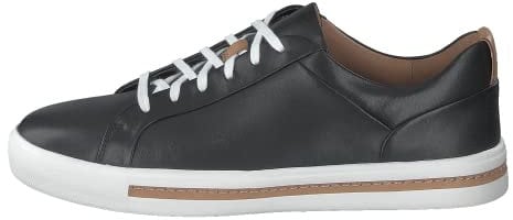 Clarks Un Maui Lace, Women’s Low-Top Sneakers, Black, 4 UK (37 EU)