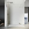 1100x2000mm Walk in Duschwand teilsatiniert Duschabtrennung 8mm ESG Nano Glas