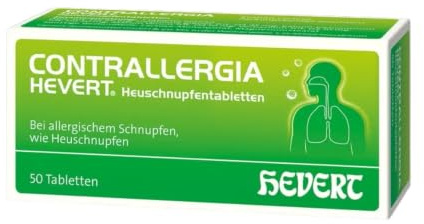 Contrallergia Hevert Heuschnupfen Tabletten, 50 St. Tabletten
