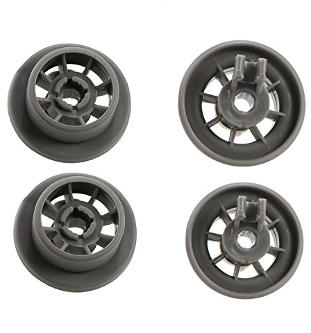 4 x Geschirrspüler unterer Besteckkorb Schubladenlauf für Sharp 40 mm
