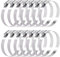Swpeet 15Pcs 2-3inch (52-76mm) Hose Clamp 304 Stainless Steel Adjustable Range Worm Gear Hose Clamp Fuel Line Clamp Perfect for Plumbing, Automotive and Mechanical Applications