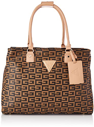Guess Damen Travel 40TH Anniversary Shopper TopTE, braun