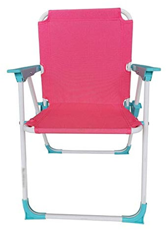 ZZTWER Tragbarer Outdoor-Campingstuhl Leichter Klappstuhl, Outdoor-Strand-Angelstuhl, Kleiner Freizeitstuhl für Außen-, Campingplatz, Patio, Rasen Klappstühle Taschenstuhl (Color : Pink)
