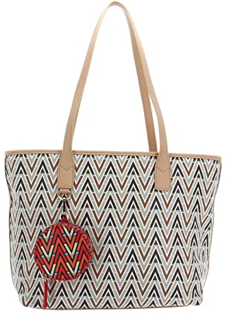 VALENTINO Tonic Tote Beige/Multicolor