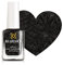 Bluesky Kids Nail Varnish – ROCK STAR, Black Glitter. Easy Peel-off, Non-Toxic, Water- based, Odour-free Nail Polish for Kids, 5ml